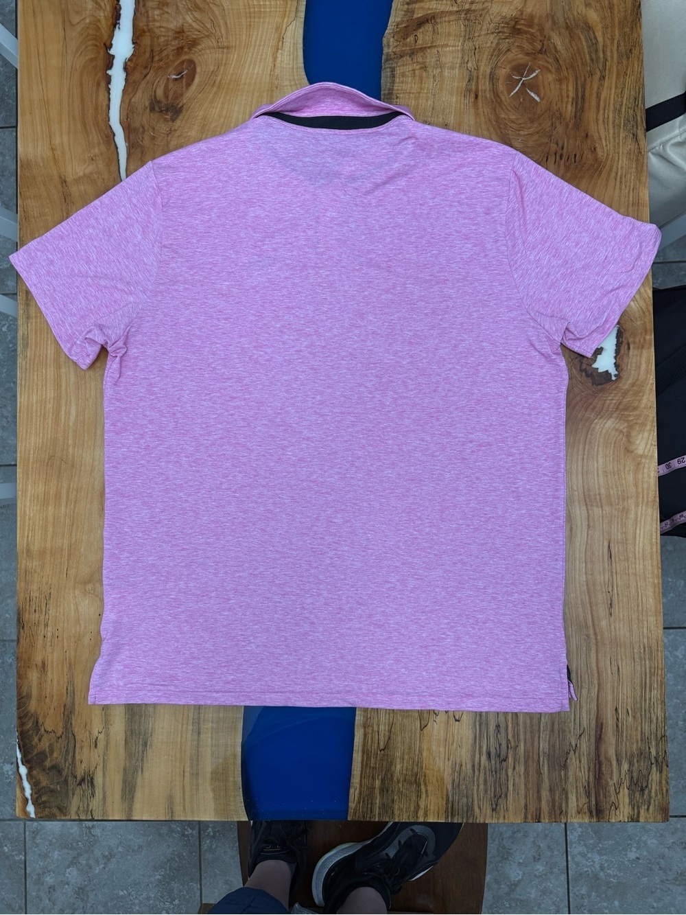 Nike Dri-FIT Golf Polo Shirt XL Pink Heather Slammer & Squire Performance - Picture 8 of 8